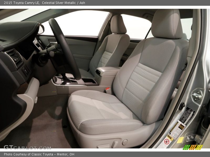 Celestial Silver Metallic / Ash 2015 Toyota Camry LE