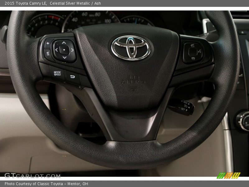 Celestial Silver Metallic / Ash 2015 Toyota Camry LE