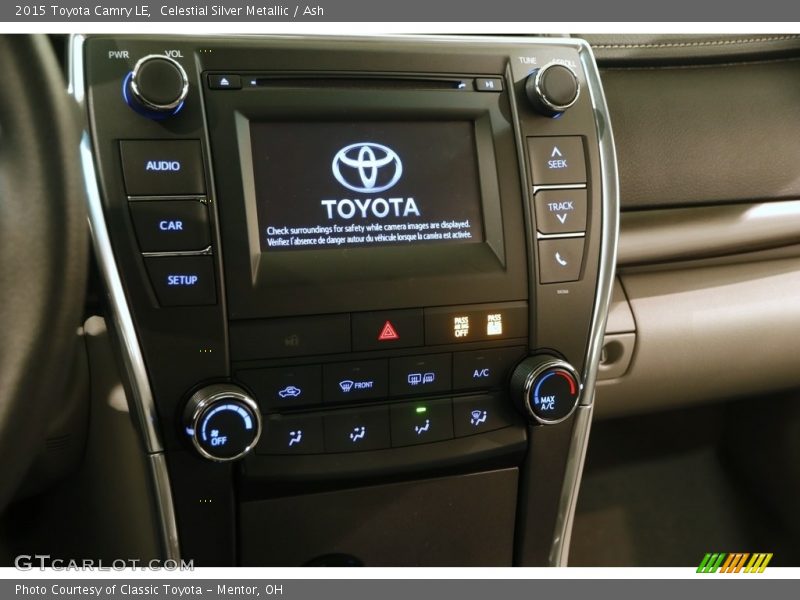Celestial Silver Metallic / Ash 2015 Toyota Camry LE