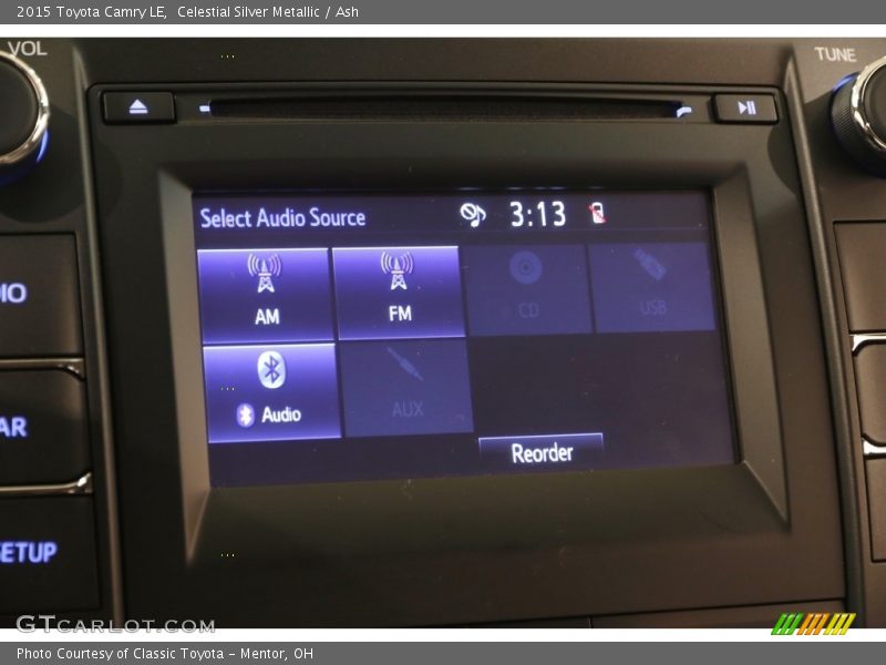 Celestial Silver Metallic / Ash 2015 Toyota Camry LE