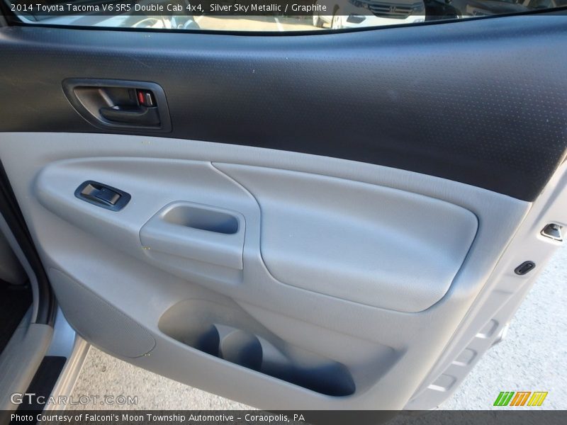 Silver Sky Metallic / Graphite 2014 Toyota Tacoma V6 SR5 Double Cab 4x4