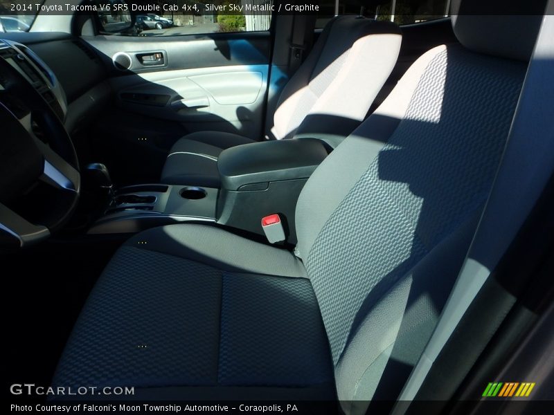 Silver Sky Metallic / Graphite 2014 Toyota Tacoma V6 SR5 Double Cab 4x4