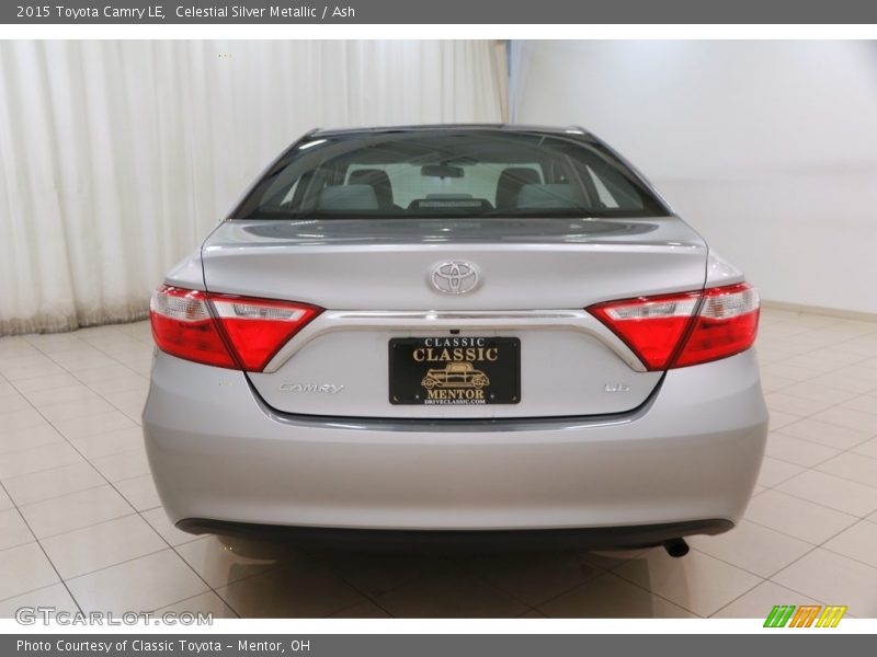 Celestial Silver Metallic / Ash 2015 Toyota Camry LE