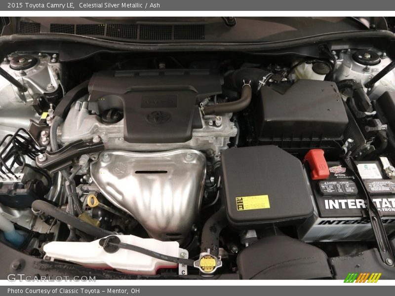 Celestial Silver Metallic / Ash 2015 Toyota Camry LE