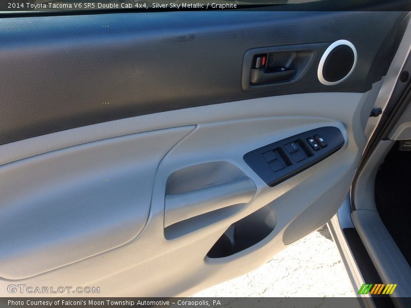 Silver Sky Metallic / Graphite 2014 Toyota Tacoma V6 SR5 Double Cab 4x4