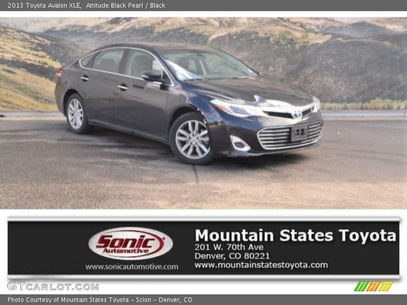 Attitude Black Pearl / Black 2013 Toyota Avalon XLE
