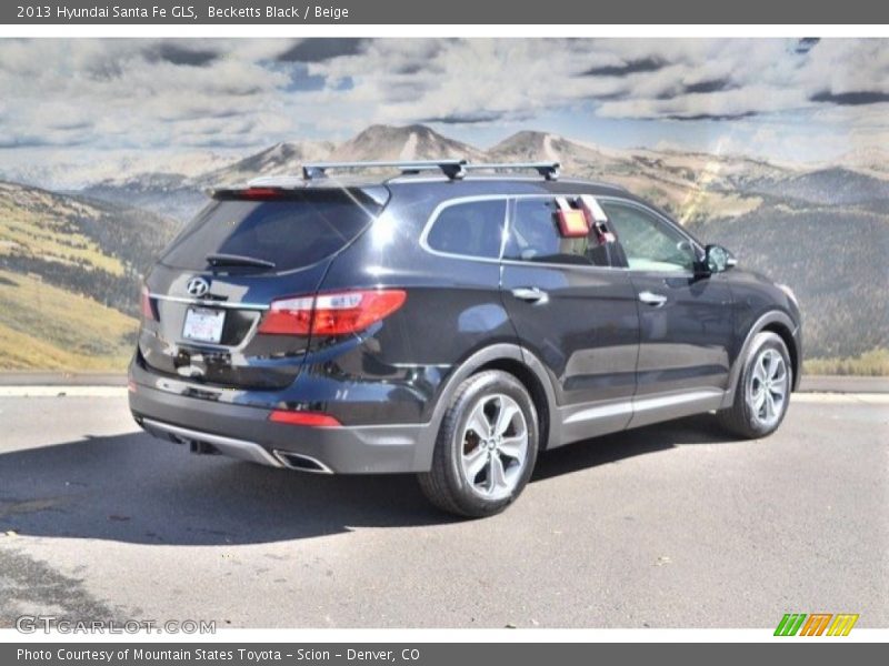 Becketts Black / Beige 2013 Hyundai Santa Fe GLS