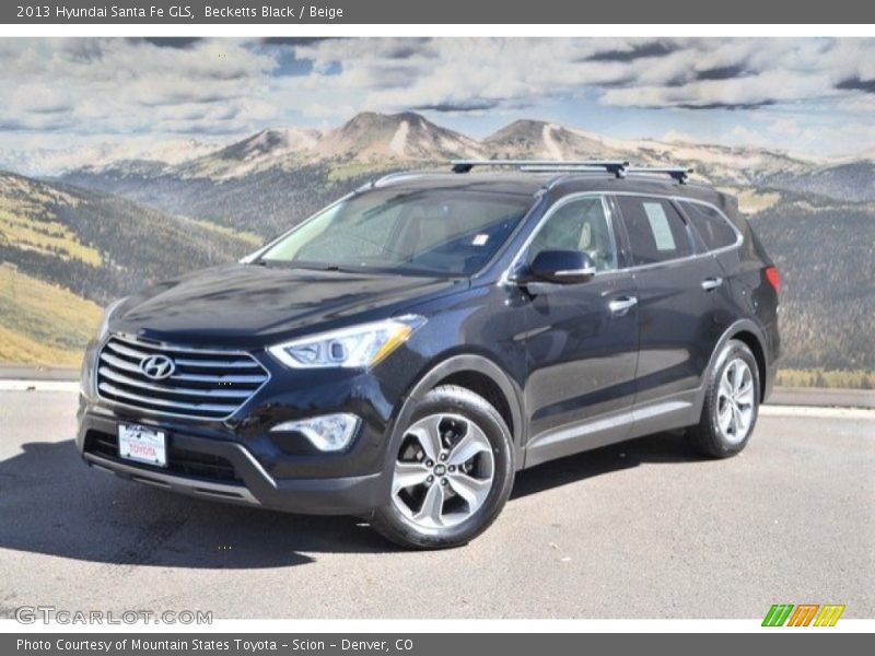 Becketts Black / Beige 2013 Hyundai Santa Fe GLS