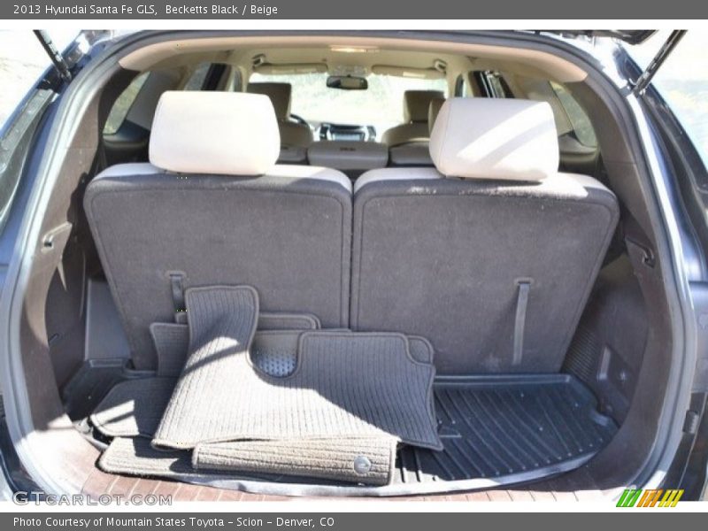 Becketts Black / Beige 2013 Hyundai Santa Fe GLS