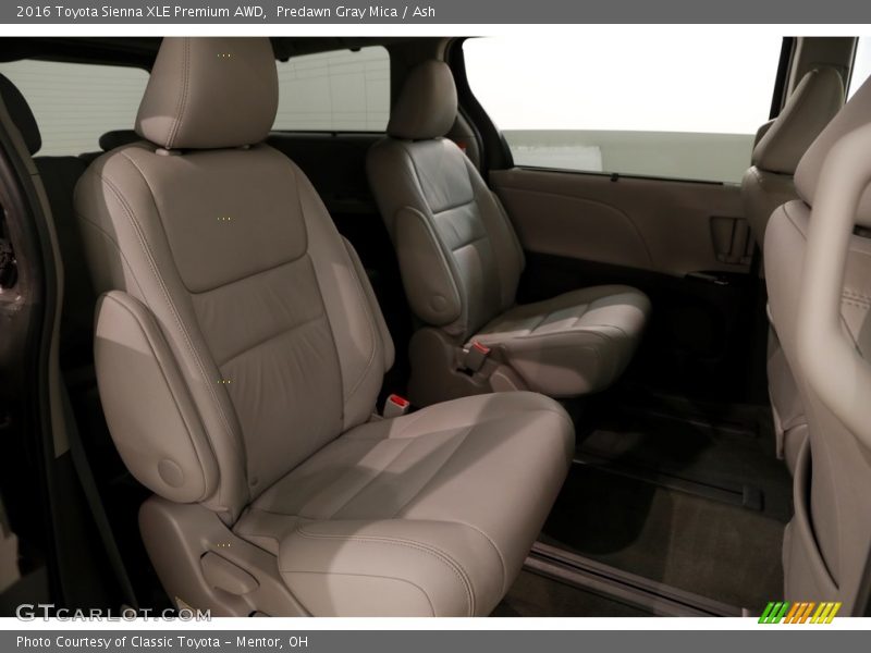 Predawn Gray Mica / Ash 2016 Toyota Sienna XLE Premium AWD