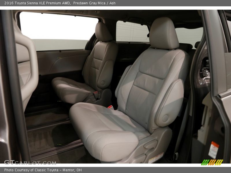 Predawn Gray Mica / Ash 2016 Toyota Sienna XLE Premium AWD