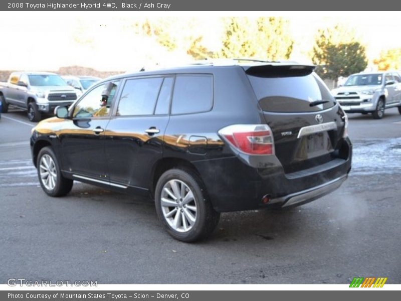 Black / Ash Gray 2008 Toyota Highlander Hybrid 4WD