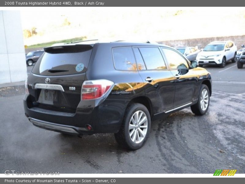 Black / Ash Gray 2008 Toyota Highlander Hybrid 4WD