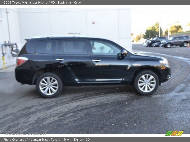 Black / Ash Gray 2008 Toyota Highlander Hybrid 4WD