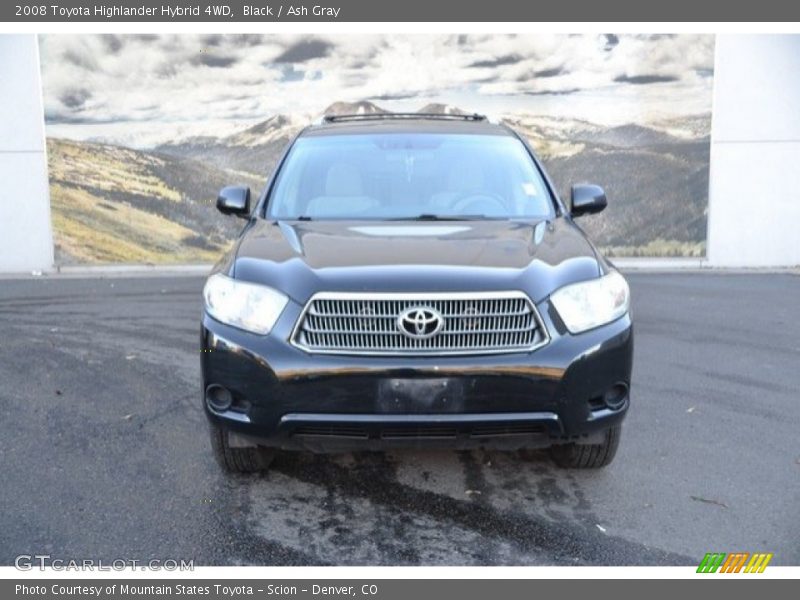 Black / Ash Gray 2008 Toyota Highlander Hybrid 4WD