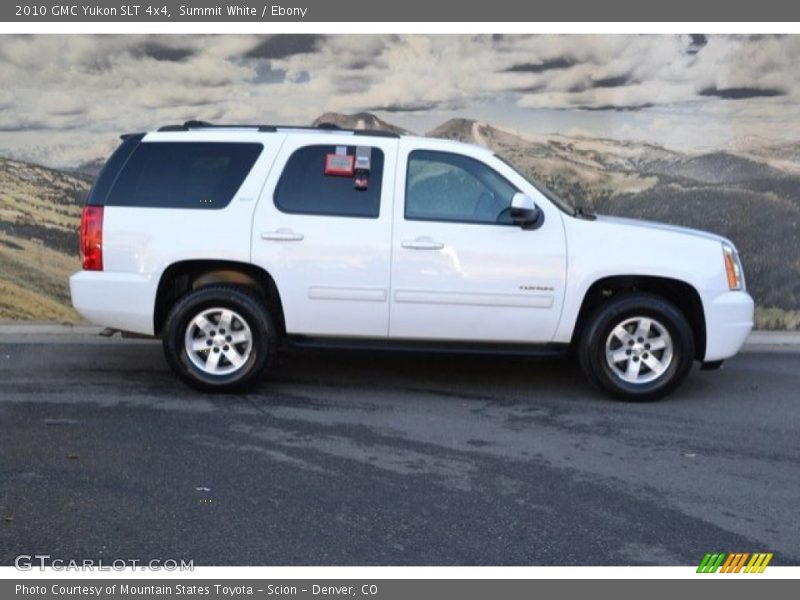Summit White / Ebony 2010 GMC Yukon SLT 4x4