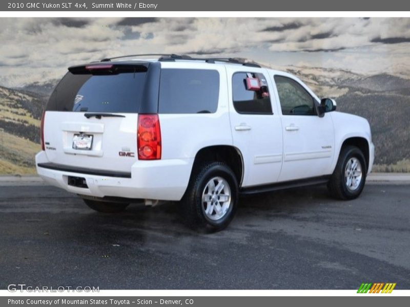Summit White / Ebony 2010 GMC Yukon SLT 4x4