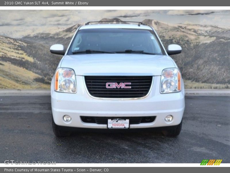 Summit White / Ebony 2010 GMC Yukon SLT 4x4