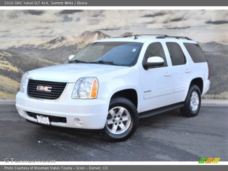 Summit White / Ebony 2010 GMC Yukon SLT 4x4