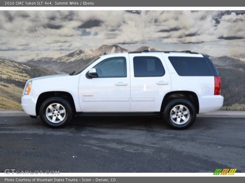 Summit White / Ebony 2010 GMC Yukon SLT 4x4