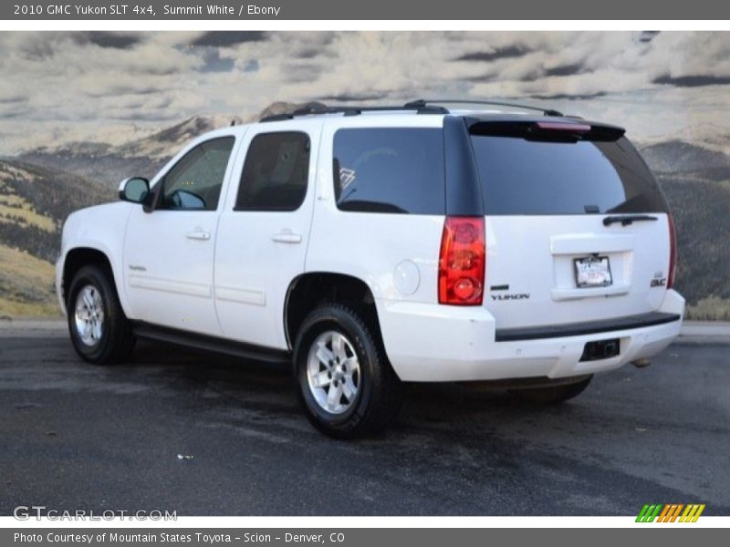 Summit White / Ebony 2010 GMC Yukon SLT 4x4