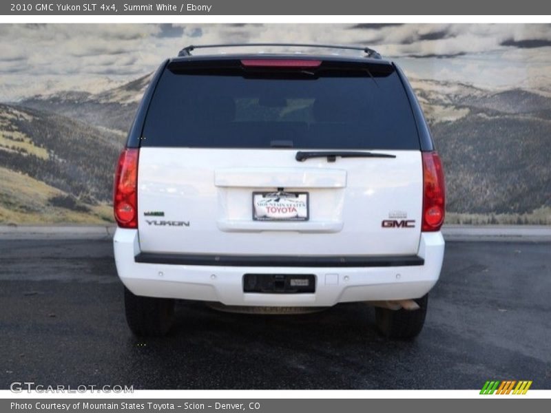 Summit White / Ebony 2010 GMC Yukon SLT 4x4