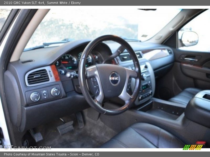 Summit White / Ebony 2010 GMC Yukon SLT 4x4