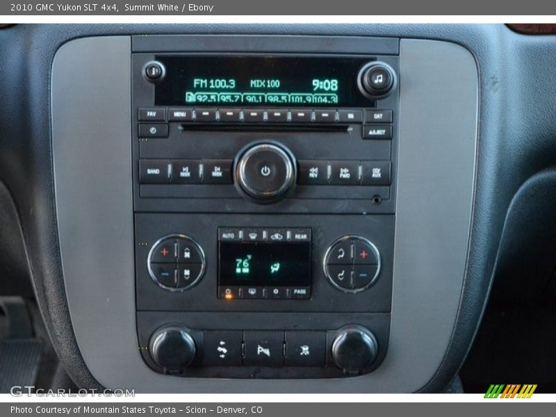 Summit White / Ebony 2010 GMC Yukon SLT 4x4