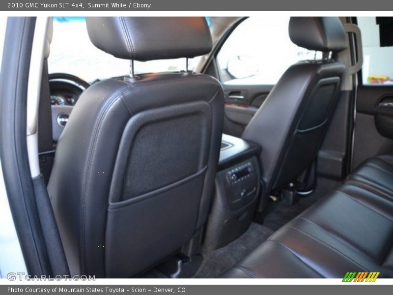 Summit White / Ebony 2010 GMC Yukon SLT 4x4