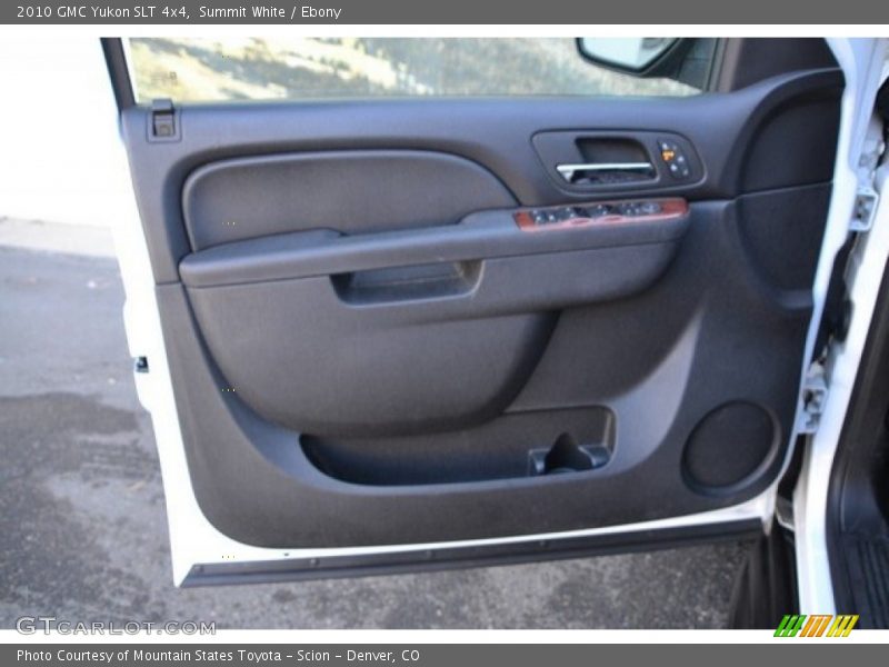 Summit White / Ebony 2010 GMC Yukon SLT 4x4