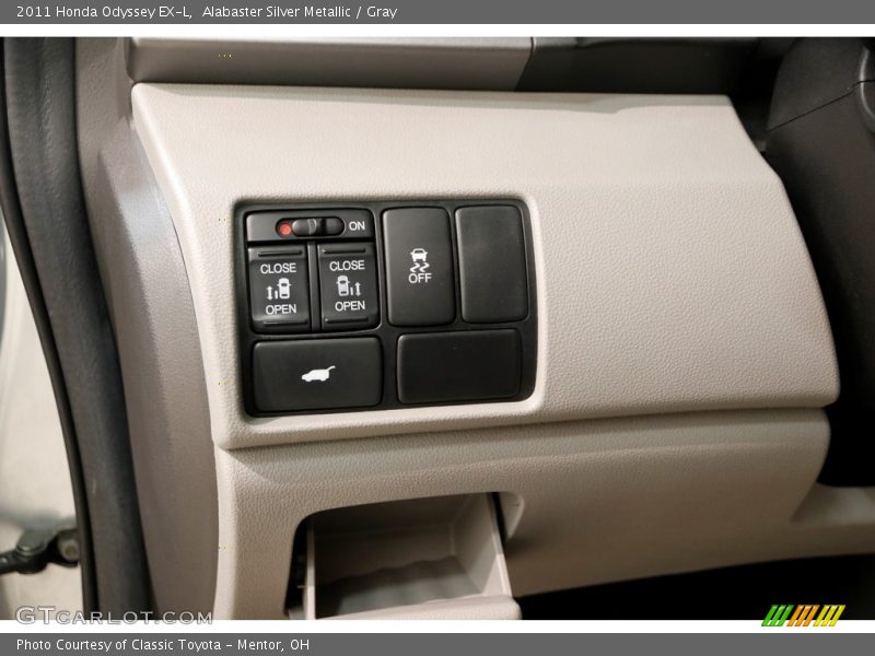 Alabaster Silver Metallic / Gray 2011 Honda Odyssey EX-L