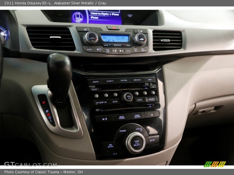 Alabaster Silver Metallic / Gray 2011 Honda Odyssey EX-L