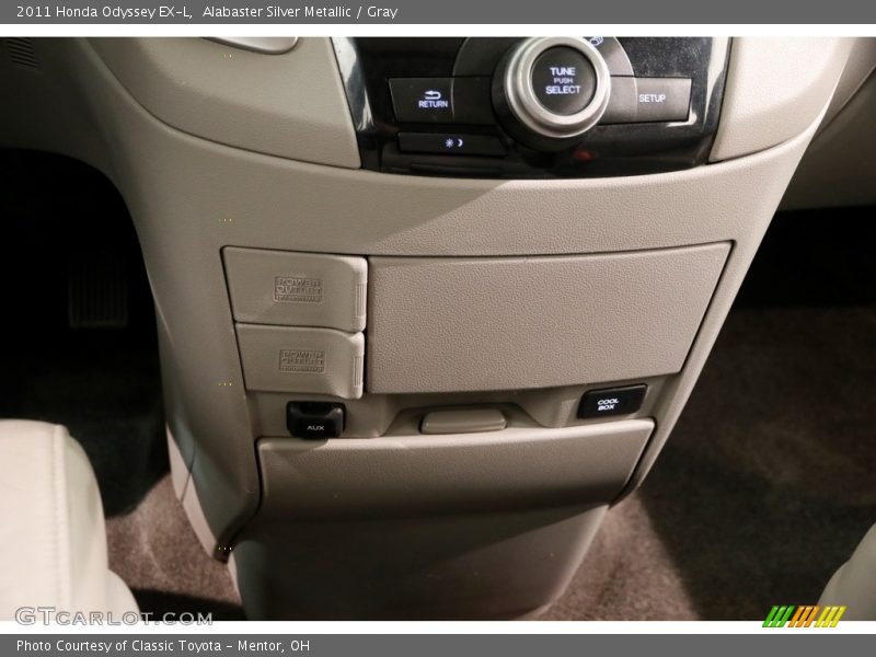 Alabaster Silver Metallic / Gray 2011 Honda Odyssey EX-L