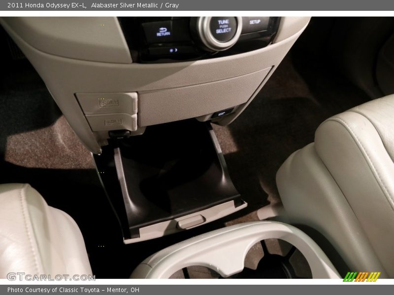 Alabaster Silver Metallic / Gray 2011 Honda Odyssey EX-L