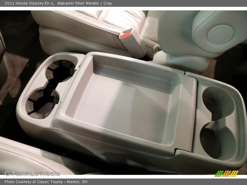 Alabaster Silver Metallic / Gray 2011 Honda Odyssey EX-L