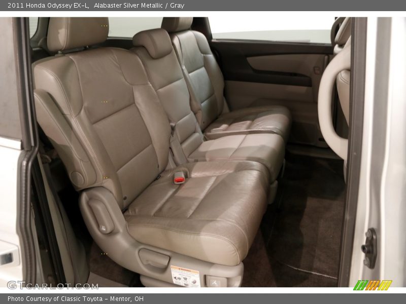 Alabaster Silver Metallic / Gray 2011 Honda Odyssey EX-L
