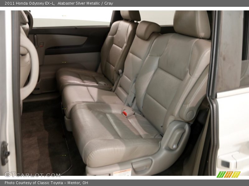 Alabaster Silver Metallic / Gray 2011 Honda Odyssey EX-L