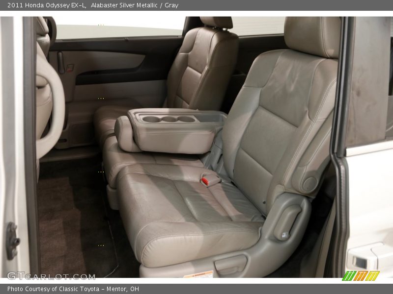 Alabaster Silver Metallic / Gray 2011 Honda Odyssey EX-L
