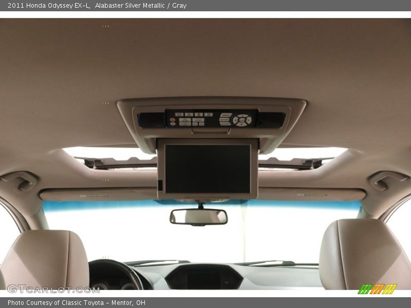 Alabaster Silver Metallic / Gray 2011 Honda Odyssey EX-L