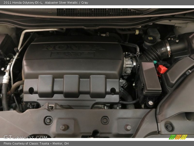 Alabaster Silver Metallic / Gray 2011 Honda Odyssey EX-L