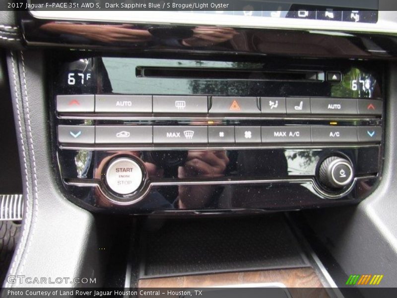 Dark Sapphire Blue / S Brogue/Light Oyster 2017 Jaguar F-PACE 35t AWD S