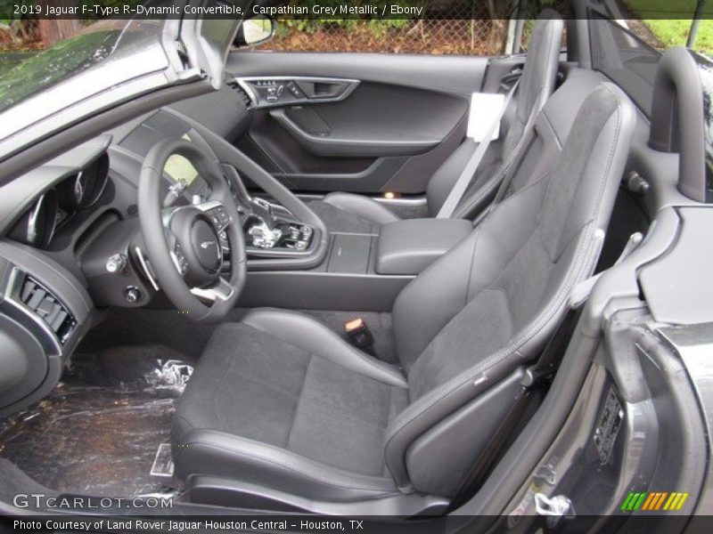  2019 F-Type R-Dynamic Convertible Ebony Interior