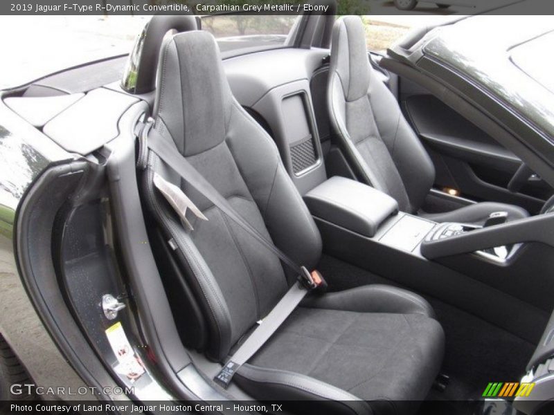 Front Seat of 2019 F-Type R-Dynamic Convertible