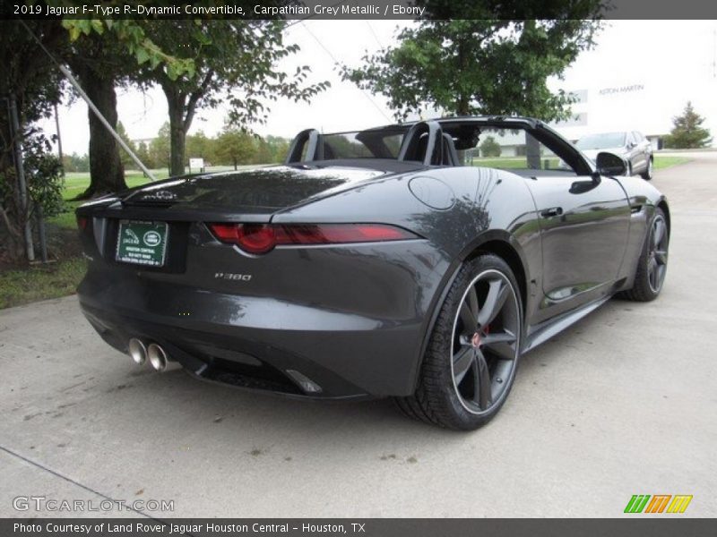 Carpathian Grey Metallic / Ebony 2019 Jaguar F-Type R-Dynamic Convertible