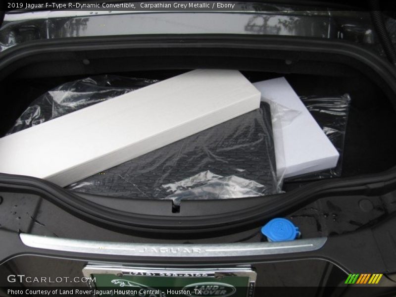 Carpathian Grey Metallic / Ebony 2019 Jaguar F-Type R-Dynamic Convertible