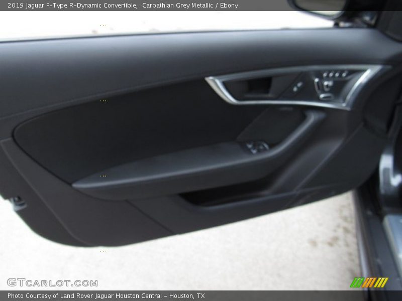 Carpathian Grey Metallic / Ebony 2019 Jaguar F-Type R-Dynamic Convertible