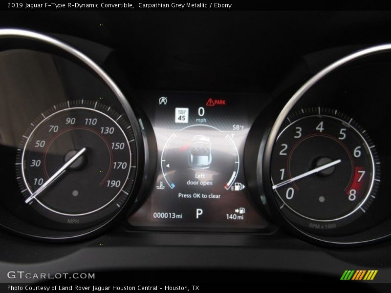  2019 F-Type R-Dynamic Convertible R-Dynamic Convertible Gauges
