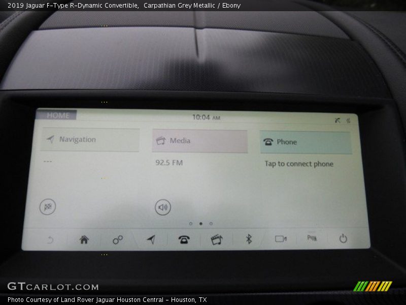 Carpathian Grey Metallic / Ebony 2019 Jaguar F-Type R-Dynamic Convertible