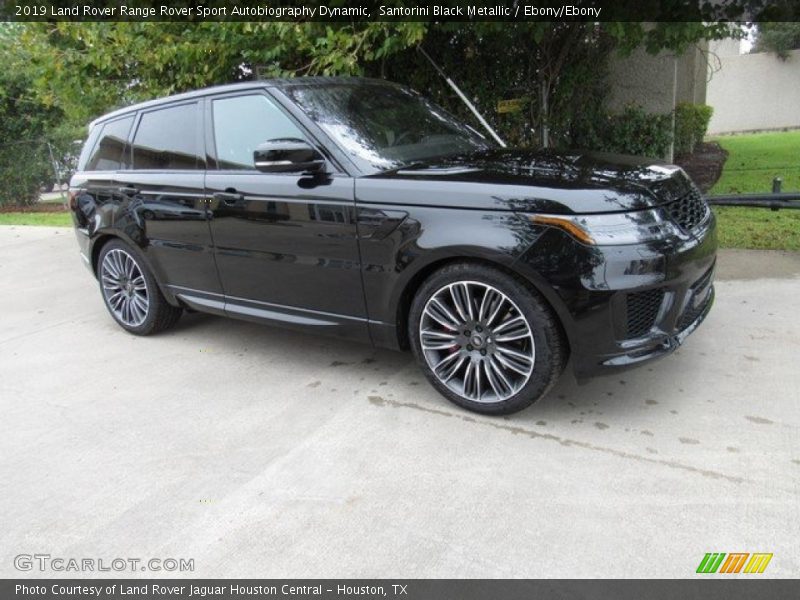 2019 Range Rover Sport Autobiography Dynamic Santorini Black Metallic