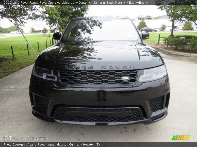 Santorini Black Metallic / Ebony/Ebony 2019 Land Rover Range Rover Sport Autobiography Dynamic